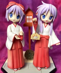Kagami & Tsukasa Hiiragi Lucky Star